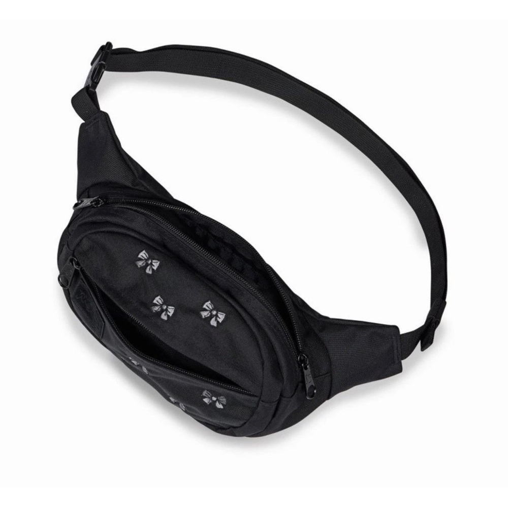 Jansport Black Belt Bag with Pattern